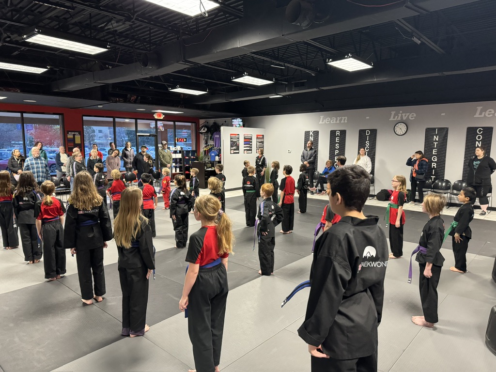 Excel Taekwondo training in Castle Rock, Colorado