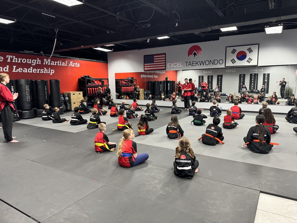 Excel Taekwondo training in Castle Rock, Colorado